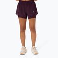 Дамски шорти за бягане ASICS Nagino Run 2-N-1 dark aubergine