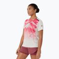 Дамска тениска за бягане ASICS Fujitrail Elite Graphic крем 4