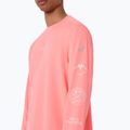Мъжка блуза за бягане с дълъг ръкав Asics Fujitrail Logo Ls Top Sun Coral 6