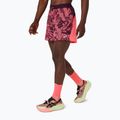 Мъжки шорти за бягане Asics Fujitrail All Over Print 5In Short Blazing Coral/Dark Aubergine 2
