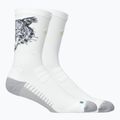 Чорапи ASICS Performance Run Crew brilliant white/illuminate yellow/f.eal