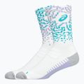 Чорапи ASICS Performance Run Crew white/energy aqua 2