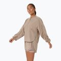 Дамско яке за бягане ASICS Nagino Run Adjustable Jacket greige 4
