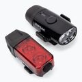 Topeak Set Power Lux Usb Комбинирани светлини за велосипед черни T-TMS098