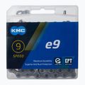 Верига за електронен велосипед KMC e9 EPT 136 звена 9rz сребърна BE09TEP36
