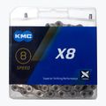 Верига KMC X8 114 звена 8rz сребро BX08NP114