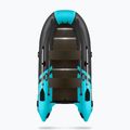 Седемместна надуваема лодка Gladiator B420 AL black/turquoise
