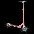 Детски скутер Globber Flow Element Lights coral pink 8