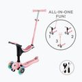 Детска триколка Globber Go.Up Sporty Lights в пастелно розово 15