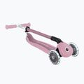 Детска триколесна тротинетка Globber Go.Up Active Ecologic Lights berry 13