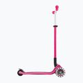 Детска триколесна тротинетка Globber Master Lights fuchsia 2