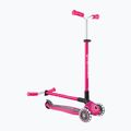 Детска триколесна тротинетка Globber Master Lights fuchsia 10