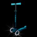 Детска триколесна тротинетка Globber Primo Plus Glow Lights petrol blue 10