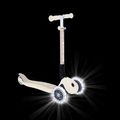 Детска триколесна тротинетка Globber Junior Foldable Lights Eco coconut 11