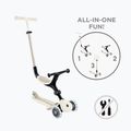 Детска триколесна тротинетка Globber Go.Up Active Ecologic Lights coconut 2
