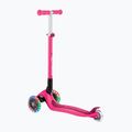 Детска триколесна тротинетка Globber Primo Foldable Lights fuchsia 3