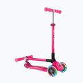Детска триколесна тротинетка Globber Primo Foldable Lights fuchsia 5