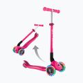 Детска триколесна тротинетка Globber Primo Foldable Lights fuchsia 12