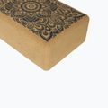 Кубче за йога Yoga Design Lab Cork Yoga кафяво BL-Cork-Mandala Black 10