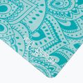 Yoga Design Lab Комбинирана постелка за йога за пътуване 1,5 мм синя Мандала Тюркоаз 3
