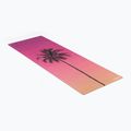 Yoga Design Lab Комбинирана постелка за йога за пътуване 1,5 мм розова Венеция