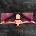 Yoga Design Lab Infinity Yoga Mat 3 мм розов Mandala Rose 6