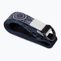 Каишка за йога Yoga Design Lab черна ST-Mandala Black
