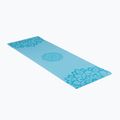 Yoga Design Lab Flow Pure 6 мм синя мандала Aqua постелка за йога