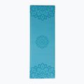 Yoga Design Lab Flow Pure 6 мм синя мандала Aqua постелка за йога 2