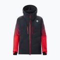 Мъжко скиорско яке Descente Hybrid Down black/ electric red