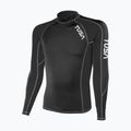 Мъжка блуза с дълъг ръкав за плуване TUSA Black rashguard