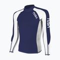 Мъжка блуза с дълъг ръкав за плуване TUSA Navy blue rashguard