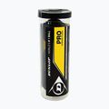 Топки за скуош Dunlop Pro 2 yellow dots 3 бр. black 2
