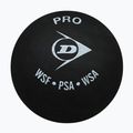 Топки за скуош Dunlop Pro 2 yellow dots 3 бр. black 3