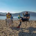Vango Granite Duo 90 сива туристическа маса 3