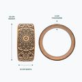 Обръч за йога Myga Brown mandala 6