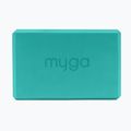 Куб за йога Myga Foam Block turquoise
