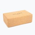 Куб за йога Myga Cork Block brown 3