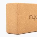 Куб за йога Myga Cork Block 2 pcs. brown 4