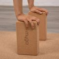 Куб за йога Myga Cork Block brown 9