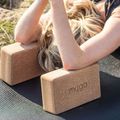 Куб за йога Myga Cork Block brown 11