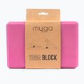 Куб за йога Myga Foam Block pink 4