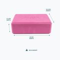 Куб за йога Myga Foam Block pink 5