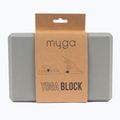 Куб за йога  Myga Foam Block do jogi grey 2