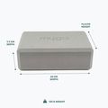 Куб за йога  Myga Foam Block do jogi grey 3
