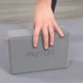 Куб за йога  Myga Foam Block do jogi grey 4