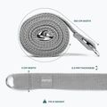 Колан за йога Myga 2 in 1 grey 3