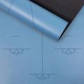 Постелка за йога Myga Alignment XL 6 mm blue 3