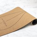 Постелка за йога Myga Alignment XL 6 mm brown 10