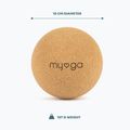 Масажна топка Myga brown 4